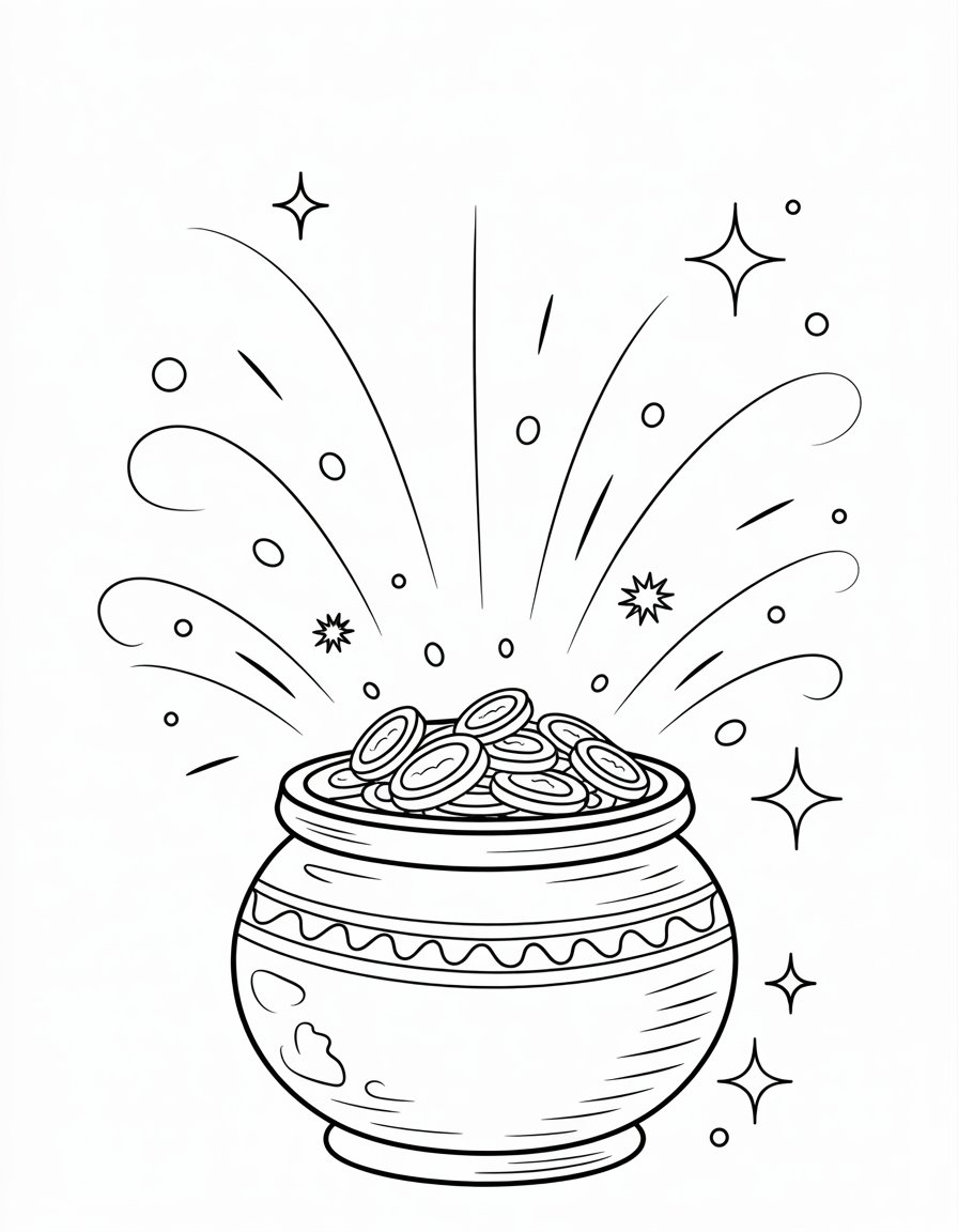 Magical Glowing Pot